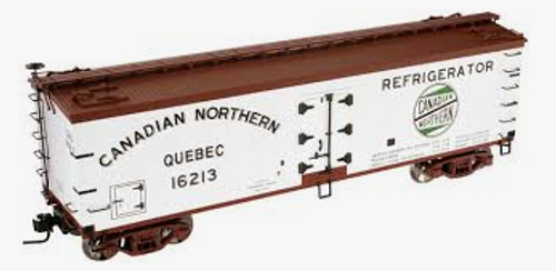 Atlas O Special run Canadian Northern  40' wood reefer, 3 rail or 2 rail