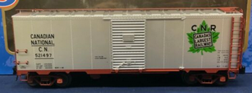 Atlas O  special run CN (silver) AAR  40'  Box car, 3 rail or 2 rail