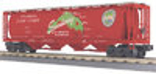MTH Rail King semi scale FEC 4-Bay Cylindrical Hopper, 3 rail, Like new condition