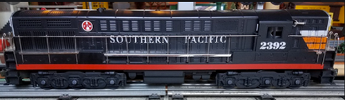 Williams SP  FM H24-66 Trainmaster  diesel, 3 rail, conventional operation