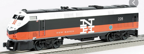 Williams New Haven P42 Genesis  diesel, 3 rail, conventional operation