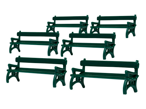 Lionel O Scale  Benches 6-Pack