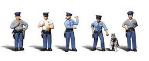 Woodland Scenics O gauge Policeman figure set