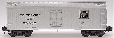 Atlas O WP ice service  40' Wood Reefer