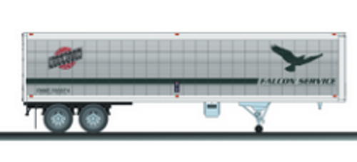 Lionel 1960's style C&NW 40' trailer,  2 pack