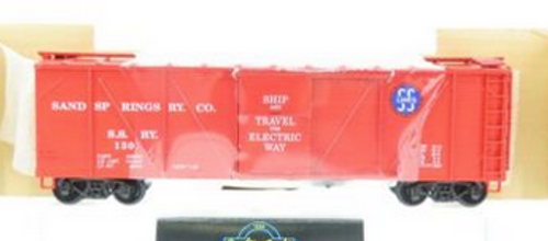 Weaver Sand Springs  40' outside braced (wood)  box car, 3 rail or 2 rail 