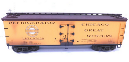 Atlas O Special Run CGW 40'  wood reefer, 3 rail or 2 rail