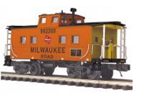 MTH Premier MILW  Center Cupola  Northeastern style center Caboose, 3 rail