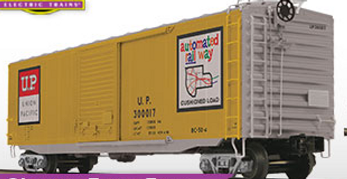 MTH Premier UP (yellow)  50' single door PS-1 box car, 3 rail