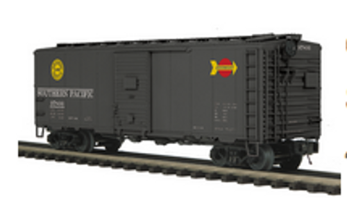MTH Premier SP  (blk overnight) ) AAR  40' box car, 3 rail or 2 rail