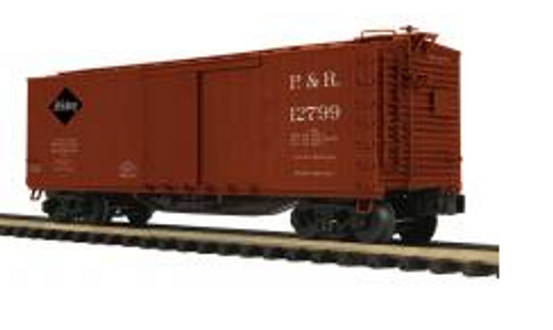 MTH Premier Philadelphia & Reading  40' double sheathed (wood) Box car, 3 rail or 2 rail