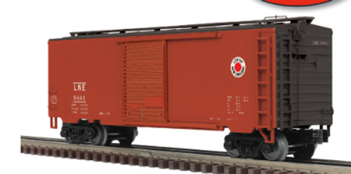 Atlas O LNE  40' PS-1  40' box car, 6' door, 3 rail or 2 rail