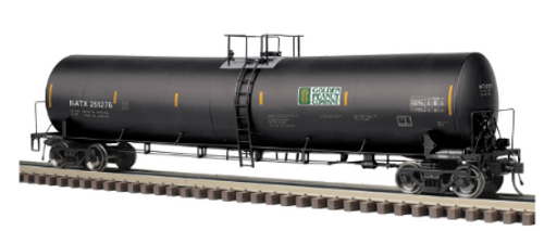 Atlas O Golden Peanut Company  25,500 gal tank car, 2 rail or 3 rail