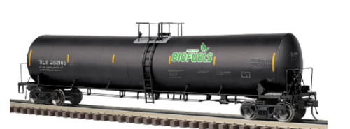 Atlas O Lake Erie Bio Fuels  25,500 gal tank car, 2 rail or 3 rail