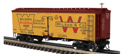 Atlas O Wilson Hams 36' Wood Reefer, 3 rail or 2 rail