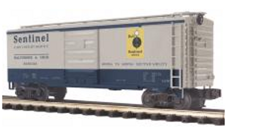 MTH Premier B&O Sentinel  40' steel AAR Box car, 3 rail or 2 rail