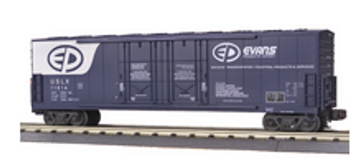 MTH Premier Evans  50' Double Plug Door Box car, 3 rail
