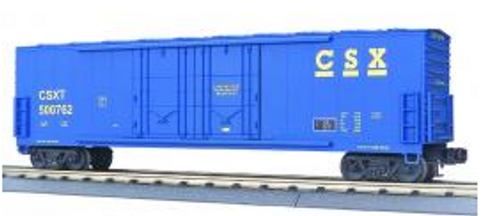 MTH Premier CSX 50' double plug door Box car, 3 rail 