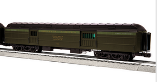 Lionel GN "Oriental Ltd"   18"  Heavyweight baggage car, 3 rail