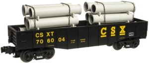 Atlas O Industrial Rail CSX gondola, 3 rail, 027 (semi-scale)