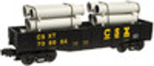 Atlas O Industrial Rail CSX gondola, 3 rail, 027