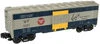 Pair of Atlas O  Industrial Rail MP  box cars, 3 rail, 027 (semi-scale)