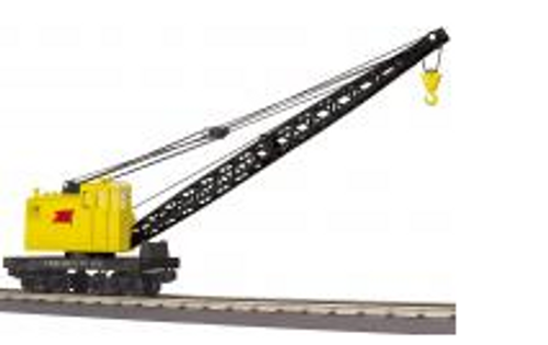 MTH Railking Scale LV  American Crane car, 3 rail