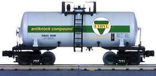 MTH Premier Ethyl 8000 gallon  "Beer Can" Tank Car, 3 rail, LIKE NEW CONDITION