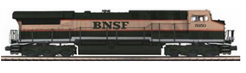 MTH Premier  BNSF (Grinstein Green) AC 6000, 3 rail, Proto 2.0
