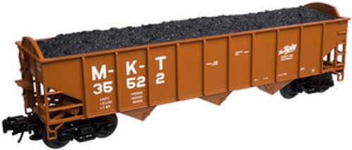 Atlas O M-K-T 3 bay 40'  open top  hopper car, 3 rail  or 2 rail
