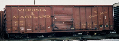Pre-order for PDT exclusive Atlas O  Virginia and Maryland  50' ACF /FMC style box car 3 rail or 2 rail