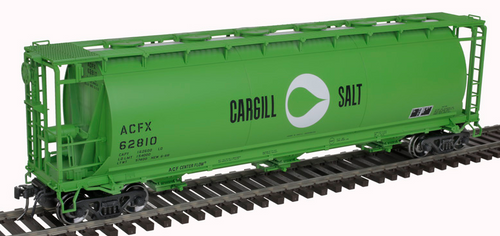 Atlas O Cargill Salt   cylindrical covered hopper car  , 3 rail or 2 rail