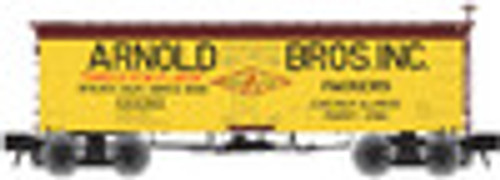 Atlas O Arnold Bros  36' wood reefer, 3 rail or 2 rail