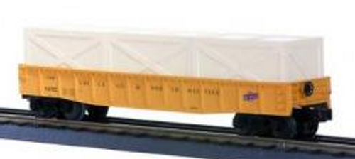 MTH Railking UP gondola car with crates, 3 rail