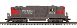 PDT exclusive MTH Premier  SP dual control, passenger  GP-9 ("torpedo tube"  version)  , 3 rail, Proto 3.0, 