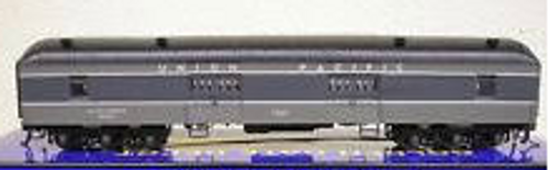 Golden Gate Depot UP 2 tone gray Harriman 70' baggage/mail car, 2 rail