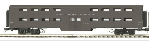 MTH Premier  set of 2 SP Gallery commuter cars, 3 rail