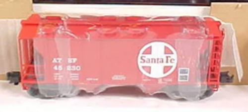 Weaver Santa Fe (red, large logo) PS-2 covered  hopper, 3 or 2 rail