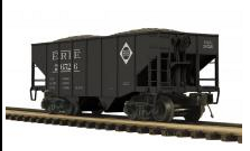 Pre order MTH Premier Erie  2 bay fishbelly  hopper car,  3 rail