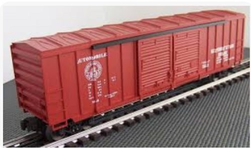 Lionel  "Standard O " B&O    50' double door box car, 3 rail
