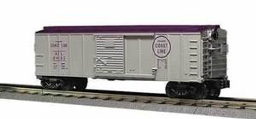 MTH Rail King ACL   40' (silver) Box car, 3 rail, Like New Condition