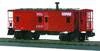 MTH Rail King (semi-scale) Norfolk Southern Bay Window Caboose , 3 rail