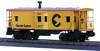MTH Rail King (semi-scale) Chessie  Bay Window Caboose , 3 rail