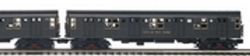 MTH Premier NYCTA  D Train  R-1 subway 2 car set, 3 rail