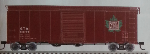 Atlas O GTW (maple leaf)) 40' steel box car The Public Delivery Track
