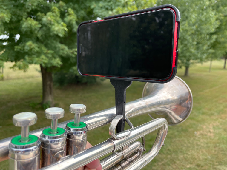 MobileLyre iPhone 11/Xr case. Pictured with iPhone 11.