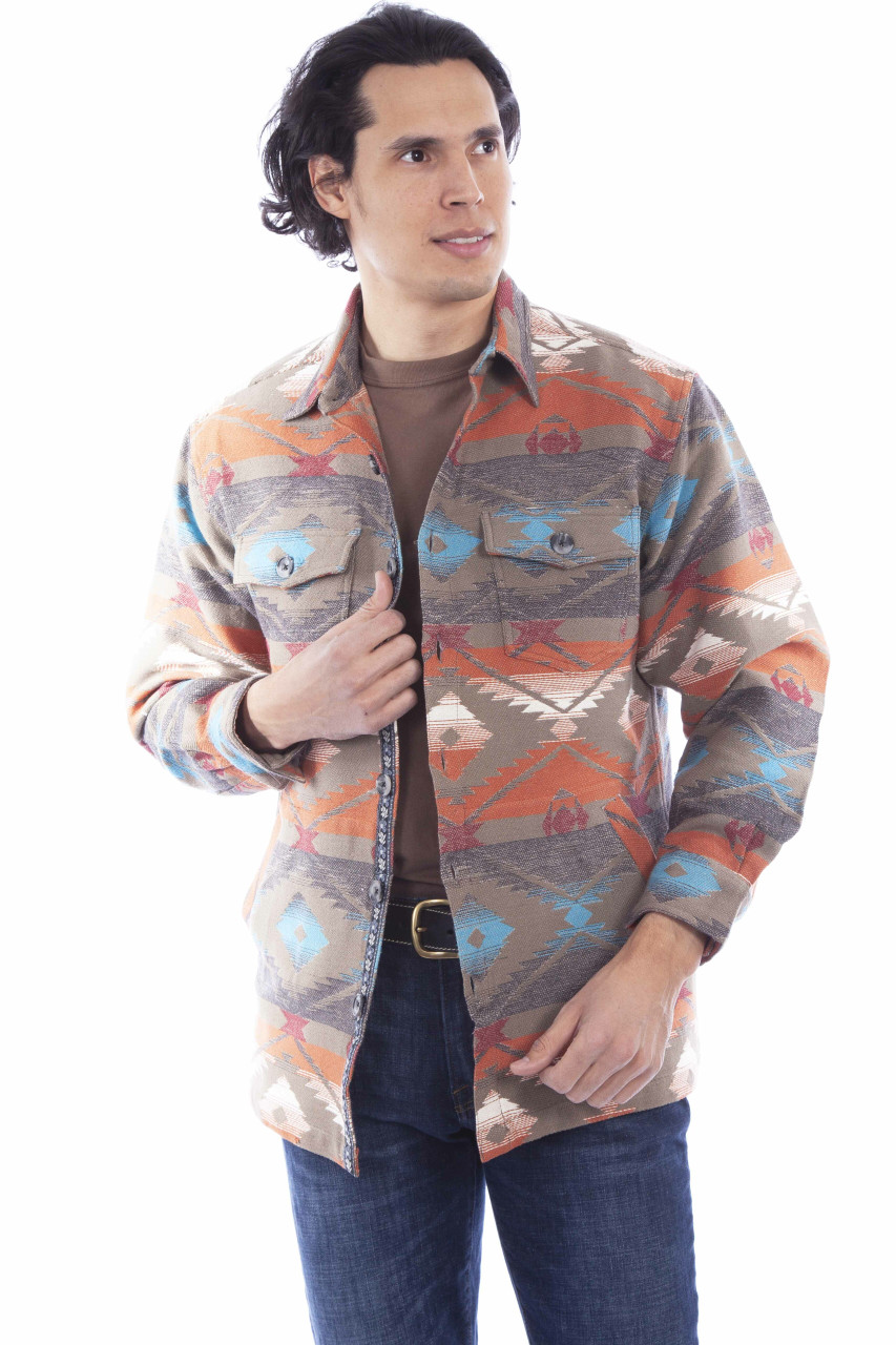 シャツ/ブラウス(長袖/七分) Katie HANGING ROCK blouse jacket SOUTHWESTERN SHIRT Jacket 5297 - Parts Unknown