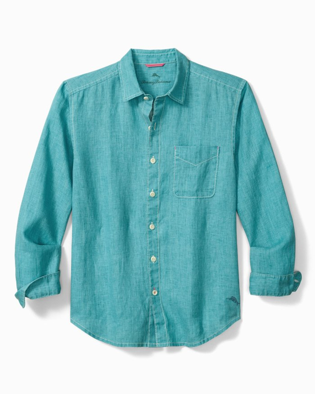 Sea Glass Breezer Linen Shirt TR310622 - Parts Unknown