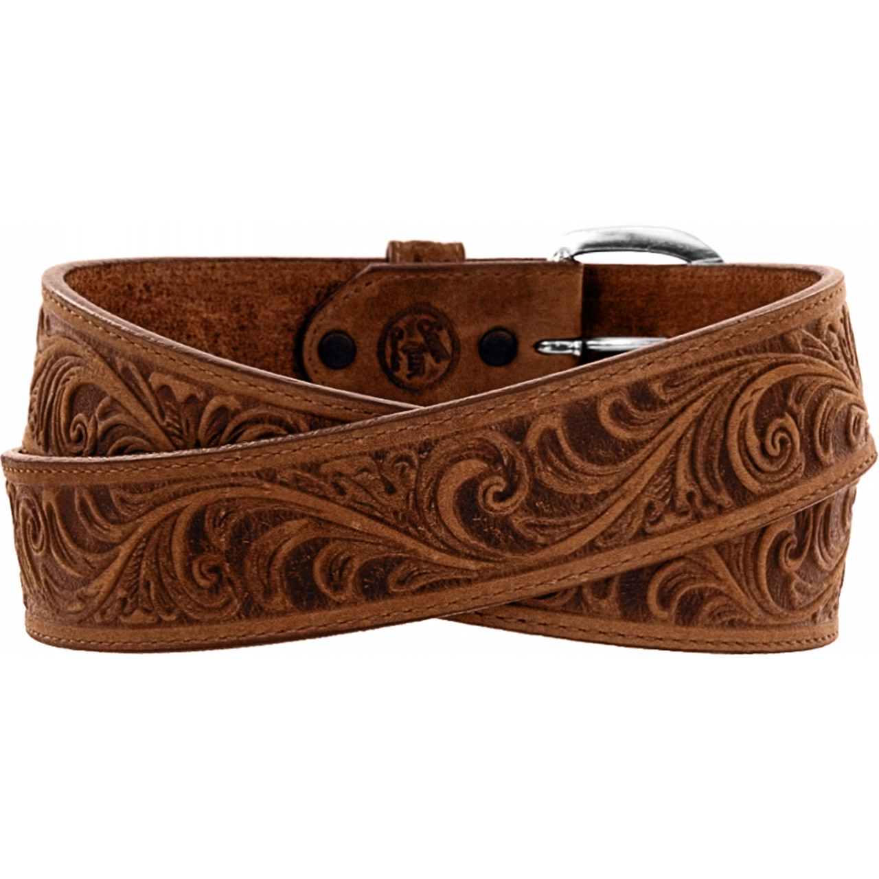 Western Scroll Tooled Belt 53909 - Parts Unknown display picture 2