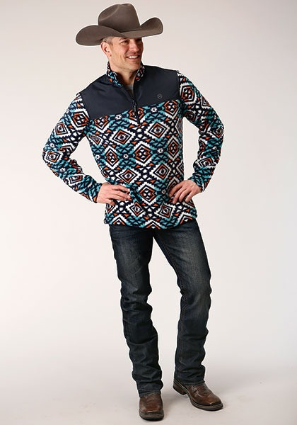 AZTEC LIGHT WEIGHT FLEECE PULLOVER 0692-6167 - Parts Unknown
